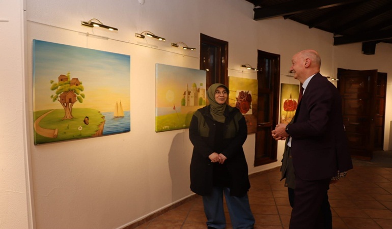 İzmit’te bir sergi daha sanatseverleri bekliyor