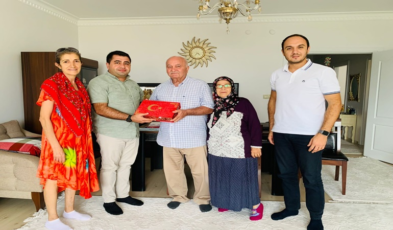 İzmit’te kahraman gazilere vefa ziyareti