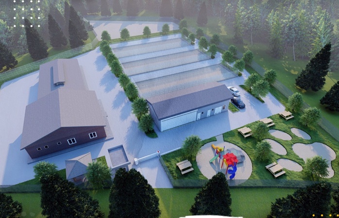 İzmit’te sokak köpeklerine barınak yapmak için kollar sıvandı