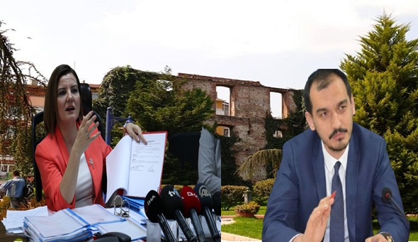 İzmit'te tarihi Tekel duvarı yıkımı tartışma yarattı