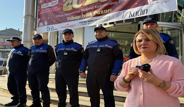 İzmit’te zabıta memurları yaka kamerası ile gezecek!