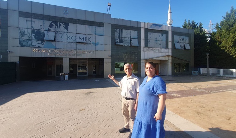 İzmit’teki Mevlana Kültür Merkezi yıkılınca esnaf mahvolacak!