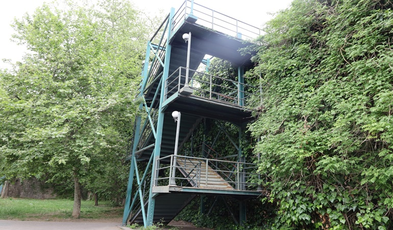 İzmit Tren Garı’na ulaşımda asansör kolaylığı