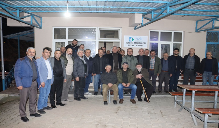 İzmit Yenice’de üreticilerle buluştular