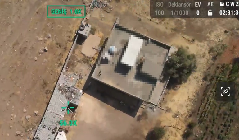 Kaçak elektrik kontrolü yapan drone uzun namlulu silahla vurularak düşürüldü! 