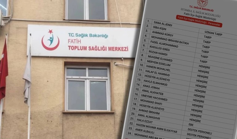 Ülkemize kaçak olarak gelenleri sağlık kadrolarına almışlar