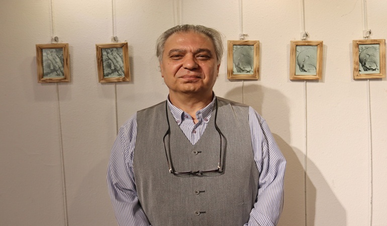 Kaçış çizgileri sergisi İzmit Sanat Galerisi’nde sanatseverlerle buluştu