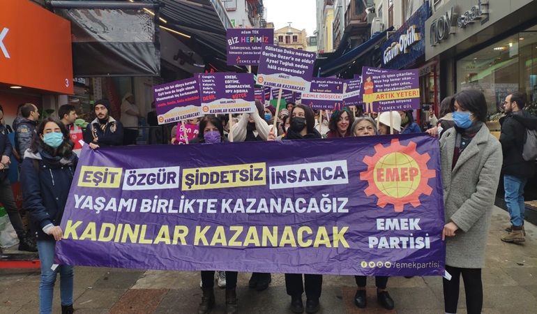 Kadınların hakları karanlık ittifakın pazarlık malzemesi değildir
