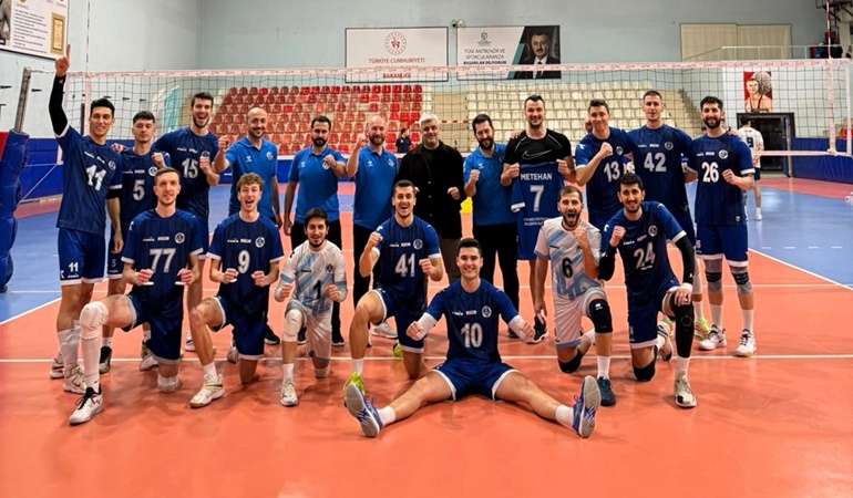 Kağıtspor, voleybolda emin adımlarla ilerliyor