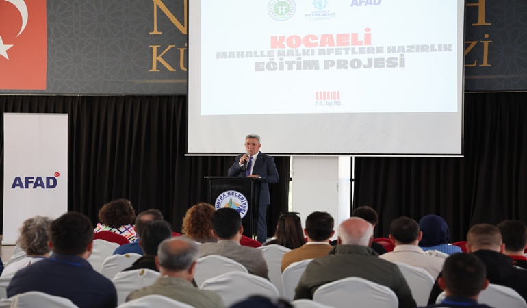 Kandıra’da afet eğitimi 