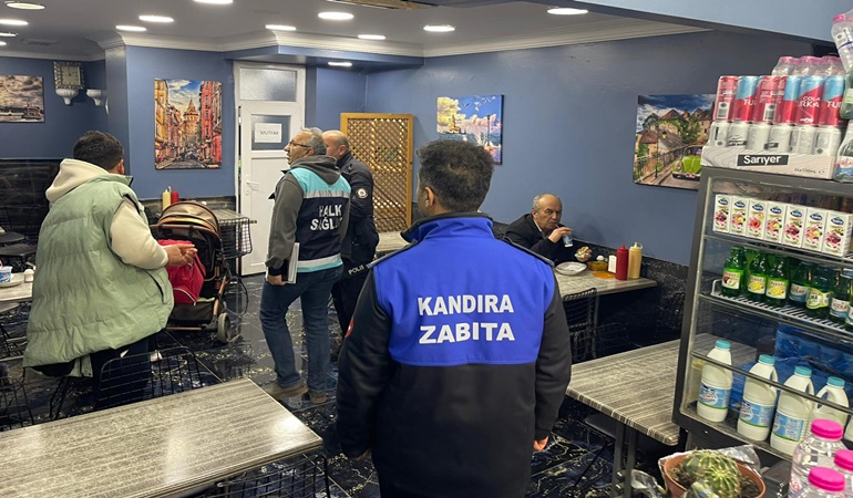 Kandıra’da sigara denetimi!