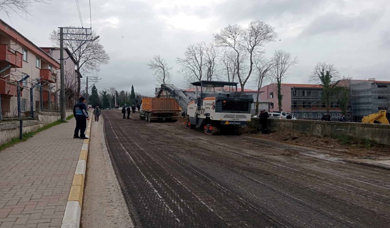 Kandıra merkezinin üstyapısı yenileniyor