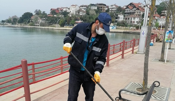 Kandıra plajları yaza hazırlanıyor