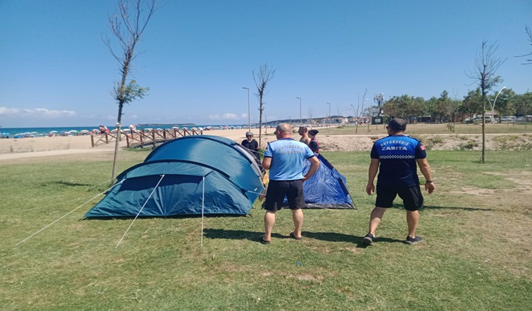 Kandıra sahillerinde asayiş berkemal