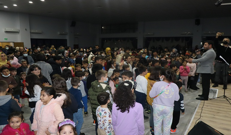 Kandıralı çocuklar doyasıya eğlendi