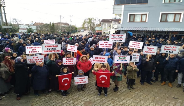 Kandıralılar başkana böyle seslendi