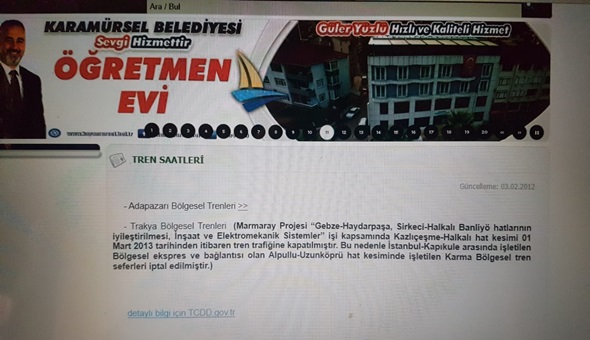 Karamürsel Belediyesi uyuyor!