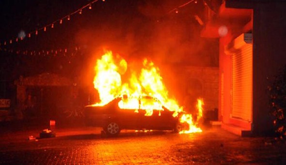 Karamürsel'de feci ölüm, yanarak can verdi