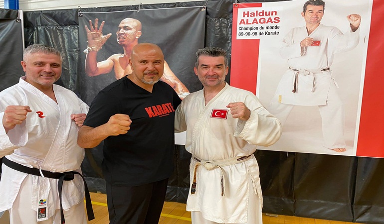 Karatenin efsanesi Haldun Alagaş'tan Fransa Phalsbourg'ta seminer