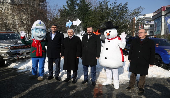 KarFest’in tanıtımında kar sürprizi