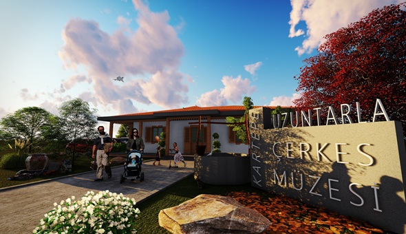 Kartepe’de Çerkes Müzesi çalışmaları başladı