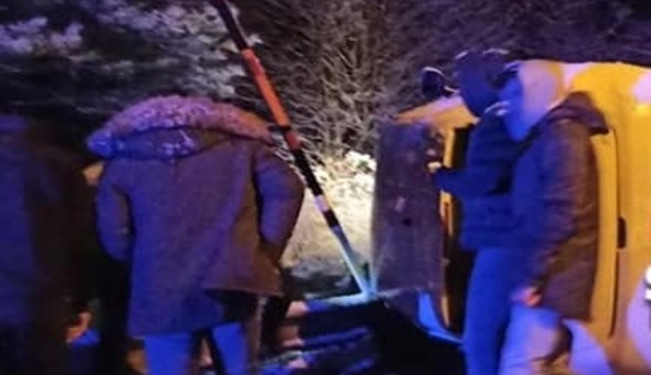 Kartepe'de feci kaza: 1 ölü, 2 yaralı