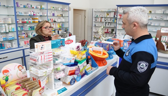 Kartepe'de korona virüs denetimi