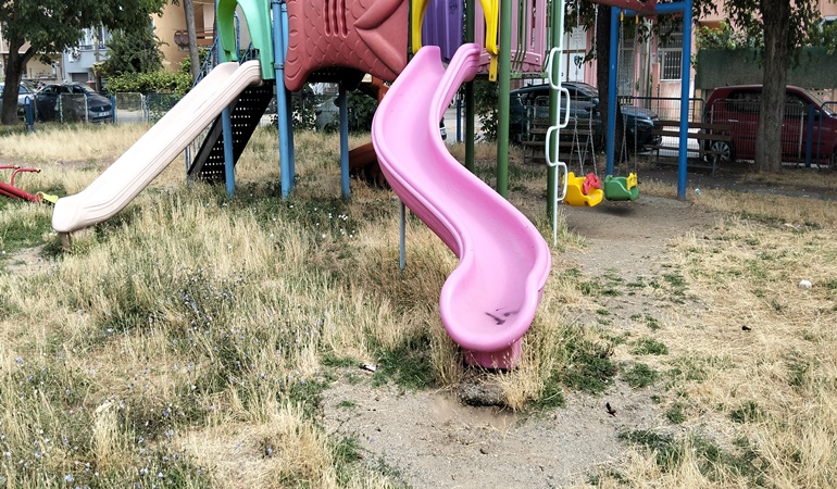 Kartepe’de o park bakım istiyor