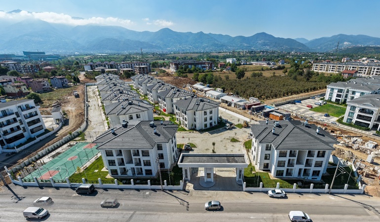 Kartepe Evleri’nde anahtar teslimi için gün sayılıyor