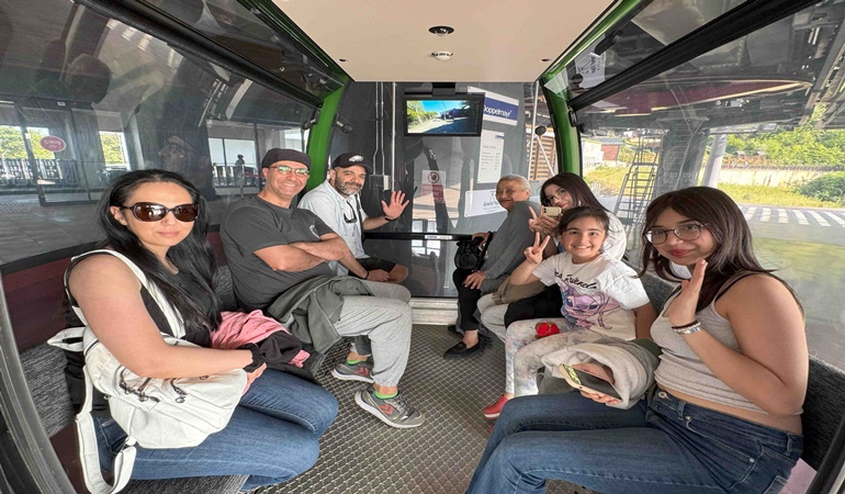 Kartepe Teleferik, bayramda yoğun ilgi gördü