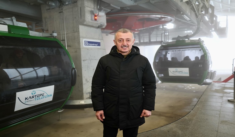 Kartepe Teleferik Hattı’nın açılışını Cumhurbaşkanımızla yapacağız
