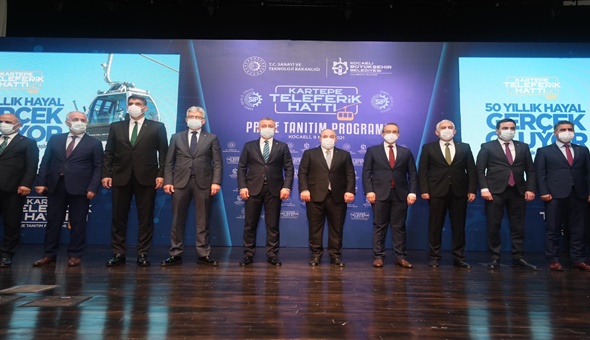 Kartepe Teleferik Projesi için adım atıldı
