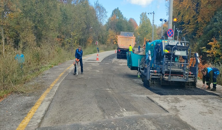 Kartepe zirve yolu kış sezonu öncesi yenilendi 