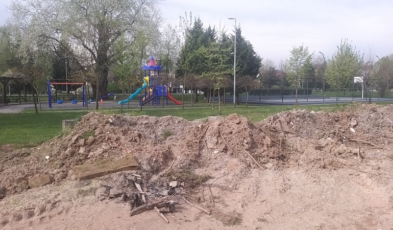 Kartepeliler bu parkın güzelleştirilmesini istiyor