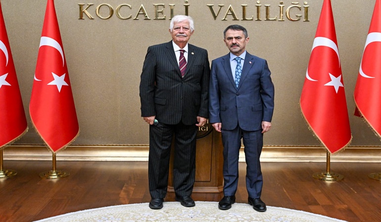 Kazım Dinç, Vali Aktaş’ın kapısını çaldı