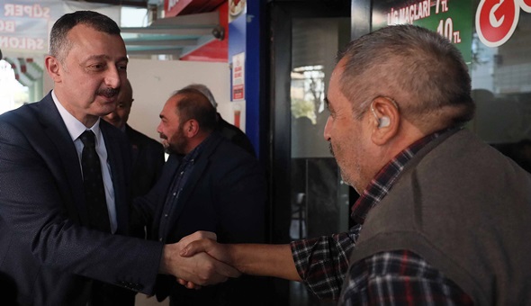 Kentimize büyük bir aşkla hizmet ediyoruz