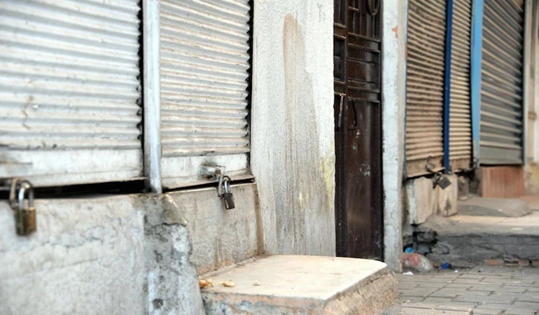 Kepenk kapatan esnaf sayısı rekor kırdı