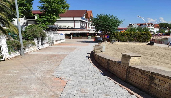 Kerpe sahili yaza hazırlanıyor