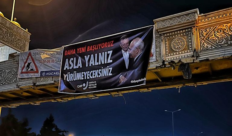 Kılıçdaroğlu ve İmamoğlu afişiyle ilgili gözaltına sert tepki