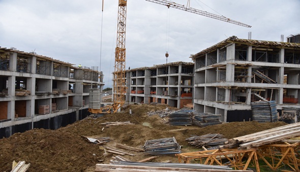 Kiptaş İzmit Çınar Evler hızla yükseliyor