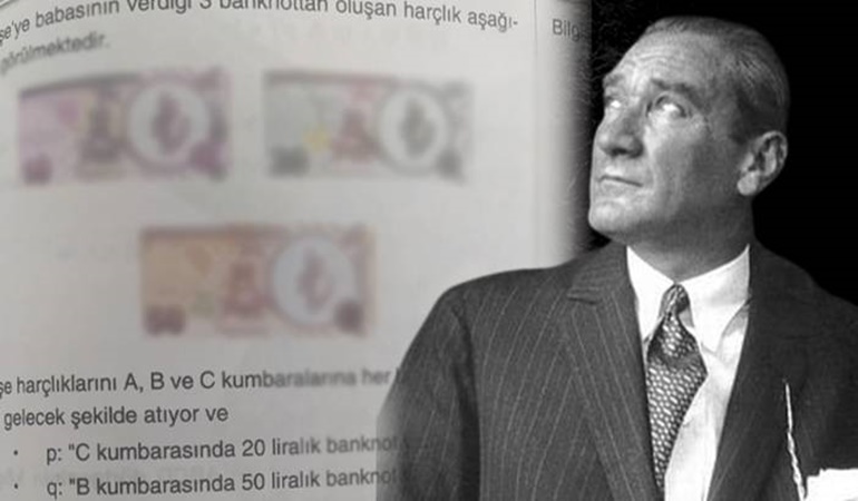 Kitaptaki Atatürk resmi nerenize battı
