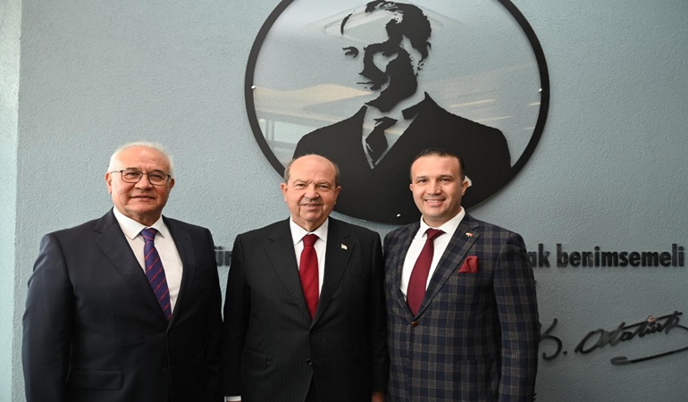 KKTC eski Cumhurbaşkanı Tatar, DTO Meclisi’nde konuştu