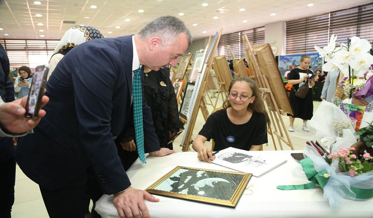 KO-MEK Gebze ilçe sergisi açıldı