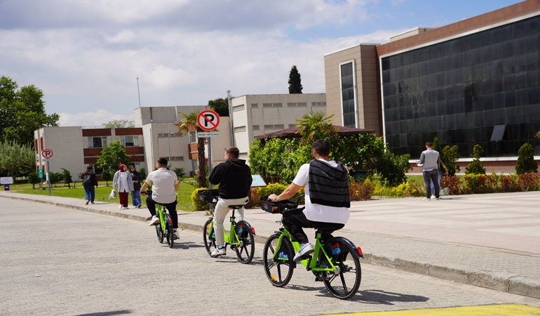 KOBİS duraklarında bisiklet yok diyenler duymasın!
