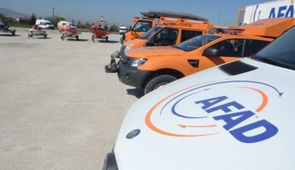 Kocaeli AFAD deprem bölgesine koştu