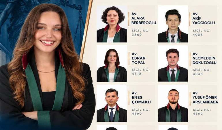 Kocaeli Barosu Genç Avukatlar Meclisi Başkan adayı Nur Yiğit Uyanık ekibini de açıkladı