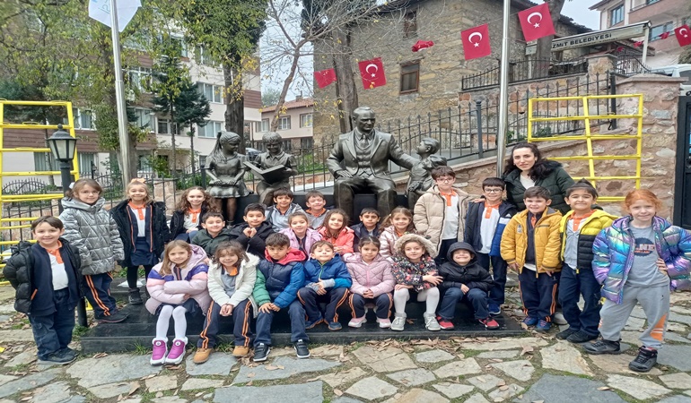 Kocaeli Bilnet İlkokulu öğrencilerinden Atatürk Anı Evi’ne ziyaret