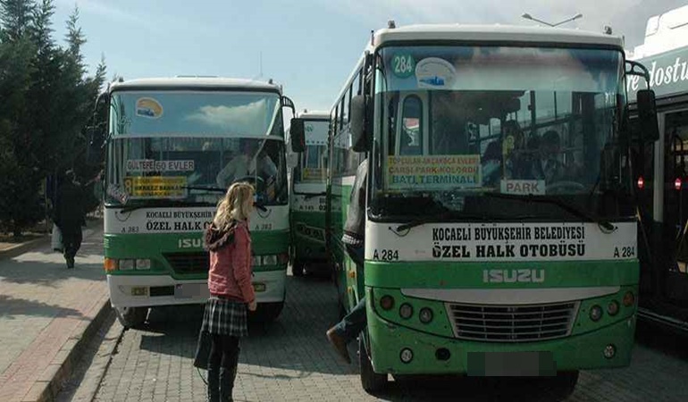 Kocaeli’de 137 halk otobüsü şoförüne ceza