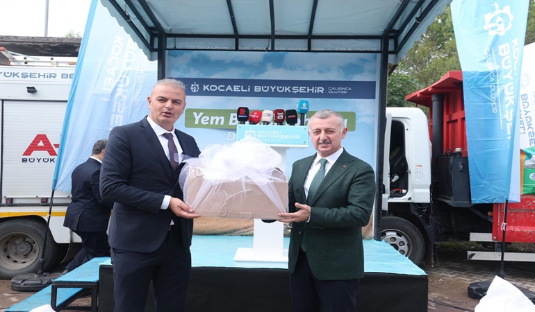Kocaeli’de 3 bin 500 çiftçiye yem bitkisi tohumu dağıtımına başlandı