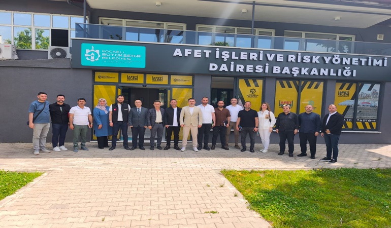 Kocaeli’de afet risklerinin azaltılması için ortak çalışma